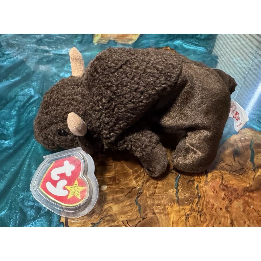 TY Beanie Baby - ROAM the Buffalo (6.5 inch) - Stuffed Animal Toy